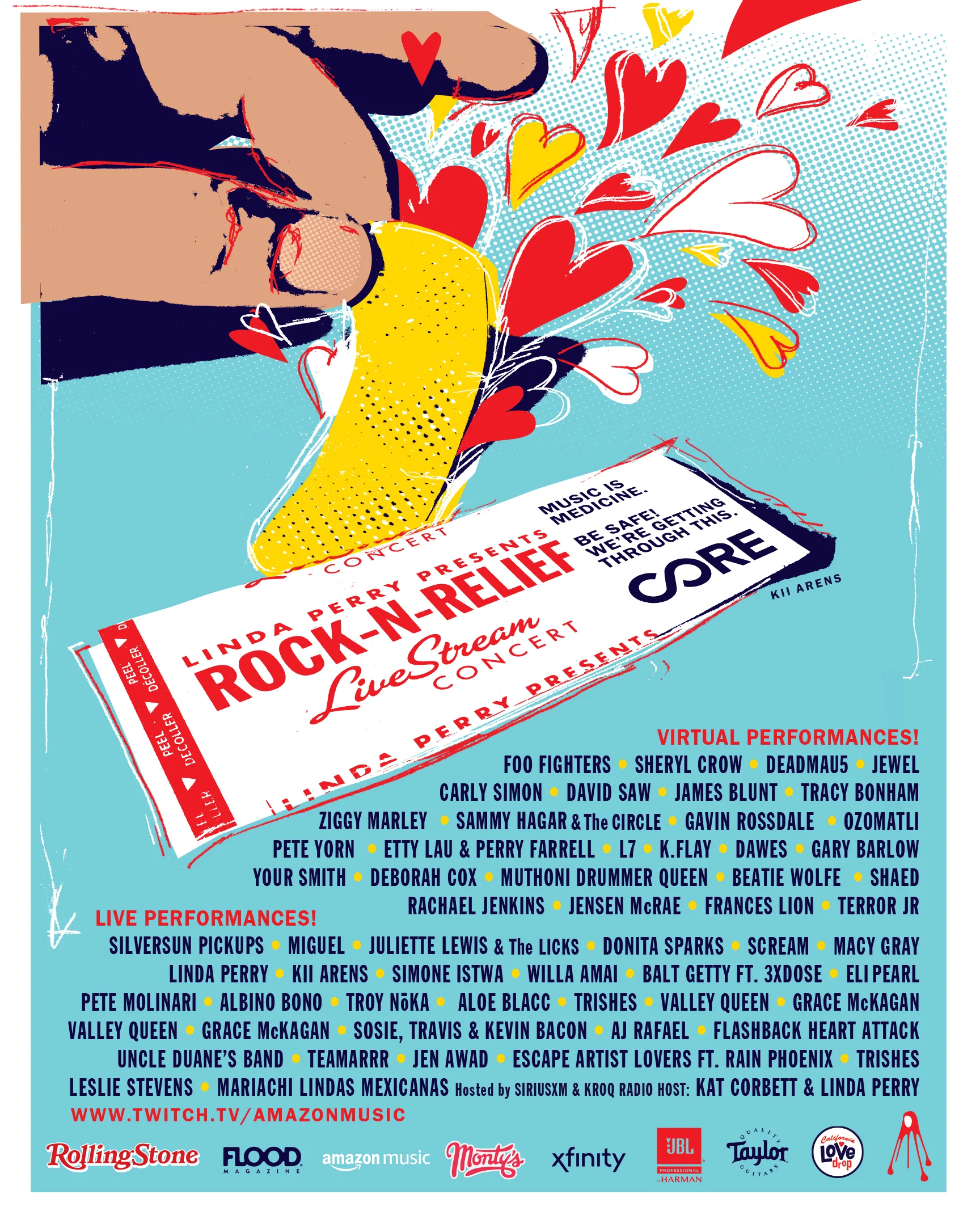 Rock ‘N’ Relief Supporting CORE | March 6