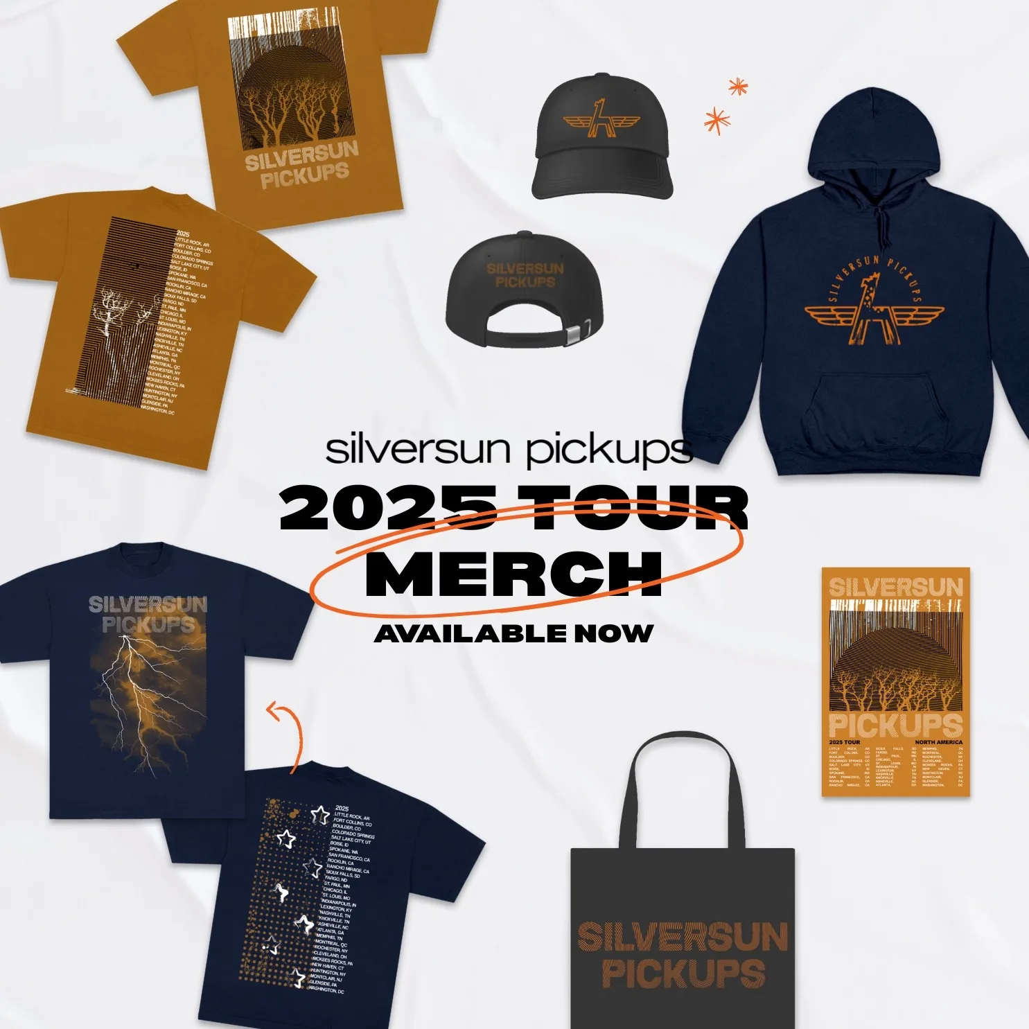 2025 TOUR MERCH
