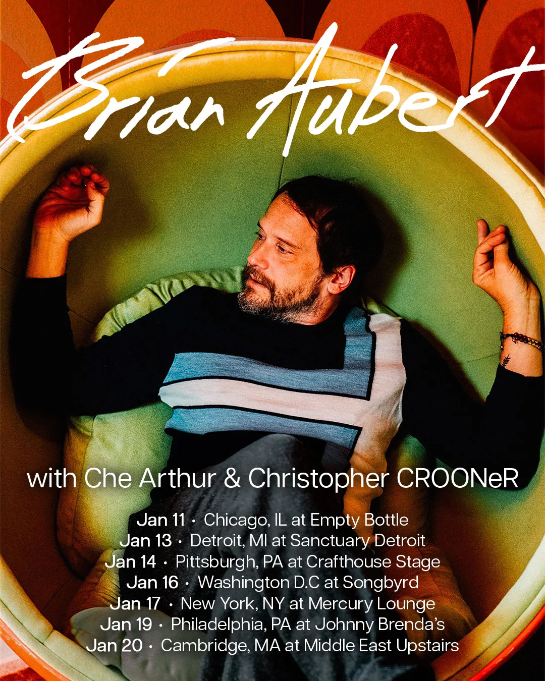 Brian Aubert: Solo Acoustic Tour