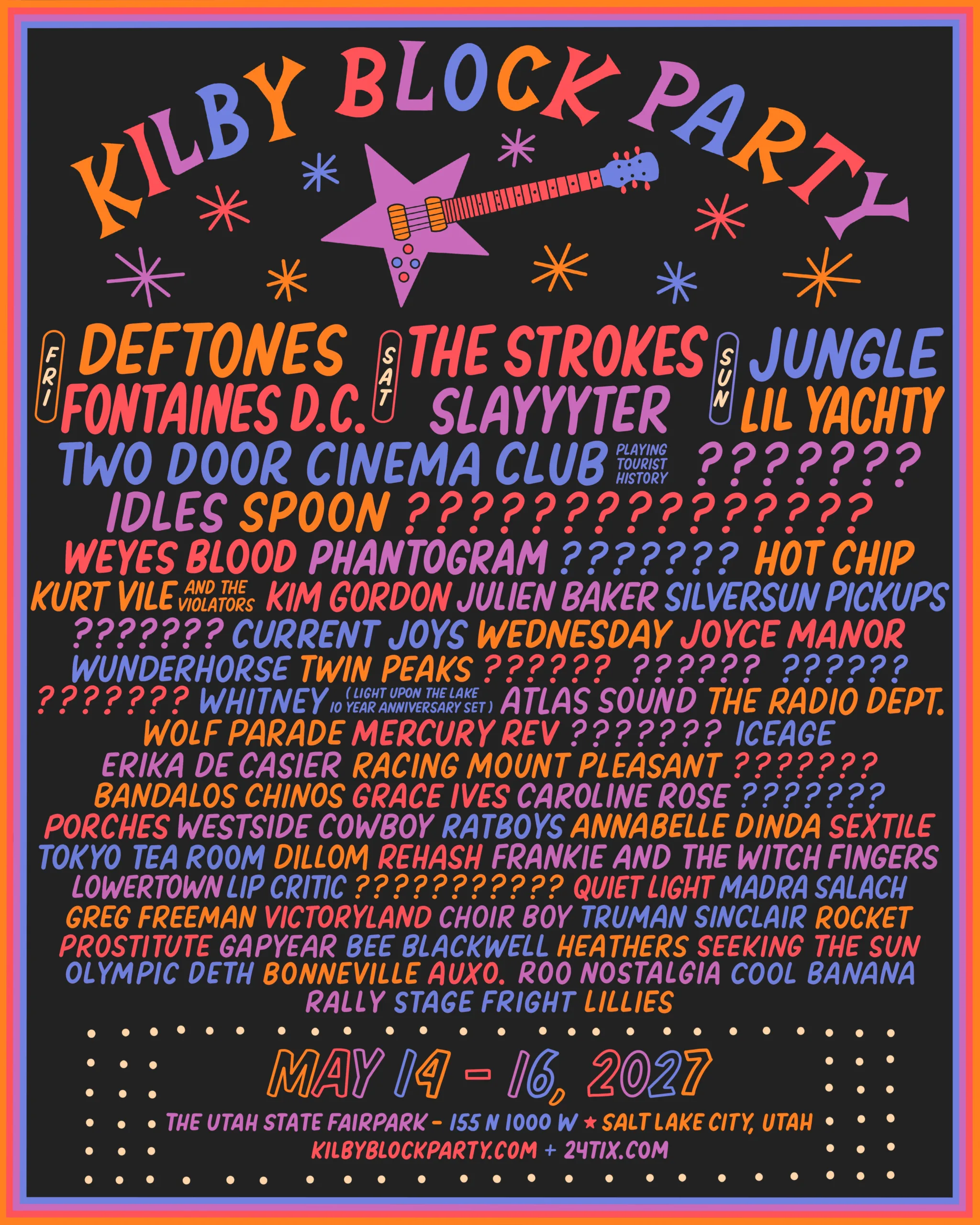 NEW SHOW: Kilby Block Party | May 2027